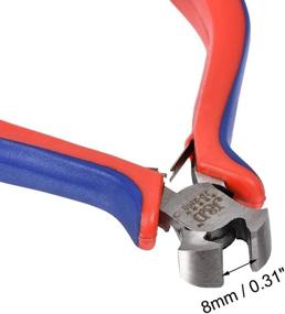 img 2 attached to Uxcell Cutting Pliers Precision Nippers Industrial Power & Hand Tools
