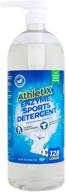 🏋️ powerful athletx enzyme sports detergent - usa made - 128 loads (32oz) logo