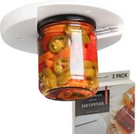 🍯 bellemain universal under cabinet jar opener and under counter can opener [2 pack] - premium lid gripper and opener | ideal for arthritis or seniors | easy installation included logo