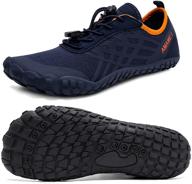 amawei lightweight royalblue boys' athletic sneakers: perfect for outdoor activities logo