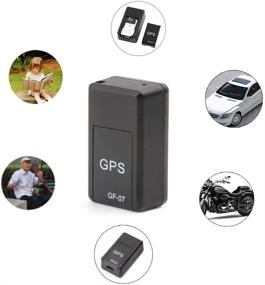 img 2 attached to 🧲 KCHEX Магнитный трекер Mini GPS GF07 в режиме реального времени для автомобиля - передовое устройство слежения по GSM/GPRS для надежной навигации в США.