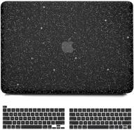 🎉 belka macbook pro 13 inch case 2021-2016 release | compatible with a2338 m1 a2251 a2289 a2159 a1989 a1708 a1706 | glitter leather hard shell case with keyboard cover logo