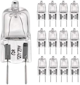 img 4 attached to 💡 Halogen 120V Shorter Light Replacement for Industrial Electrical Fixtures