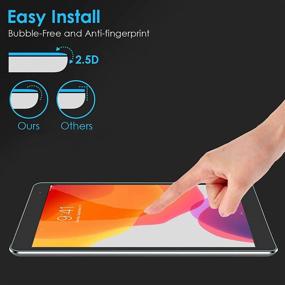 img 2 attached to 📱 Transwon【2-Pack】Glass Screen Protector for VANMICRO/VANKYO/Epink/TJD 7 Inch Tablet and qunyiCO 7 Inch Kids Tablet, Compatible with Winnovo and AEEZO Tablets, 7 Inch Screen Protector by VANMICRO
