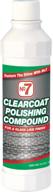 💎 8 fl oz no.7 clearcoat polishing compound - achieve a glass-like finish - removes light oxidation, stains, and grime logo