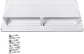 img 4 attached to White Camp'N RV Exhaust Vent Cover - Optimized for Range Hood Ventilation in RVs