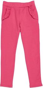 img 1 attached to 👧 CAOMP Girls' Clothing: Organic Stretch Leggings for Better Comfort and Style