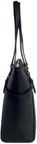 img 1 attached to 👜 Michael Kors Charlotte Large Women's Handbags & Wallets - Black Totes