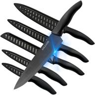 anleand kitchen knives pcs set logo