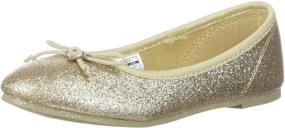 img 4 attached to 🩰 Carter's Avelyn Girl's Ballet Flat: Unisex-Child's Comfortable & Stylish Footwear