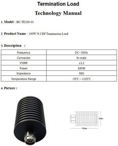 img 3 attached to Заглушка разъема BECEN 50Ом