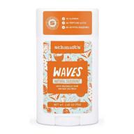 🌊 schmidt's aluminum-free natural deodorant stick - waves scent, 2.65 oz logo