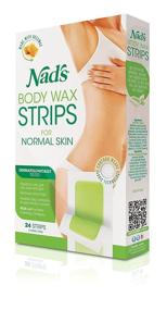 img 2 attached to 🧖 Nad's Hair Removal Strips, Pack of 48 Strips (2 Packs)