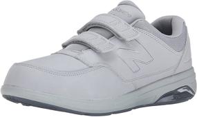 img 4 attached to Мужские белые кроссовки New Balance MW813HWT для ходьбы - улучшенный SEO