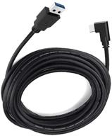 🔌 16ft oculus quest link cable - fast charging usb c 3.2 gen1 cable for vr headset and gaming pc - enhancing data transfer for oculus link headset logo