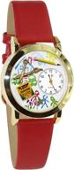 whimsical watches c0640004 preschool goldtone logo