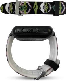 img 1 attached to Mandalorian Smart Watch Interchangeable Strap