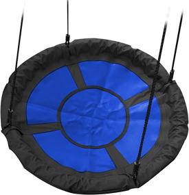 img 3 attached to 🌞 Ultimate Outdoor Fun: Swing N Slide Nest Swing 40 Inch Blue - Unbeatable Quality and Endless Entertainment!