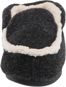 img 3 attached to 👢 Cozy and Stylish: Dearfoams Kids' Mason Felted Microwool and Plaid Bootie Slipper