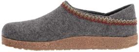 img 2 attached to 👞 Haflinger Unisex Zigzag Grey Mules & Clogs - Medium Men's Shoes