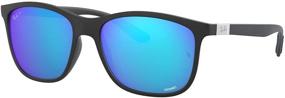 img 3 attached to 🕶️ Enhance Your Vision with Ray Ban RB4330CH Chromance Polarized Sunglasses
