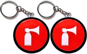 img 3 attached to 🎉 MOPAL 2-Pack Airhorn Office Toy - Enhanced Version for Ultimate Hype