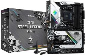 img 4 attached to 🔥 ASRock X570 Steel Legend WiFi AX: Продвинутая материнская плата AMD X570 с оптимальной поддержкой SATA 6 ГБ/с.