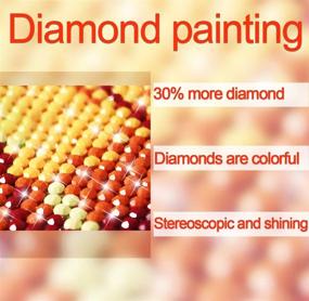 img 2 attached to Captivating DIY 5D Sun & Moon & Tree Diamond Painting Kit: Full Drill Round Landscape Rhinestone Embroidery Craft for Stunning Home Wall Decor (ZSH018)