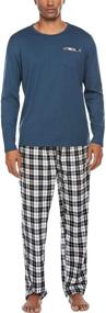 img 4 attached to Ekouaer Nightwear Pajamas Sleepwear Loungewear