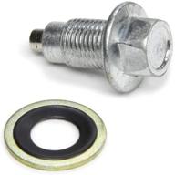 🔧 derale 14000 magnetic drain plug kit: enhanced performance, black logo