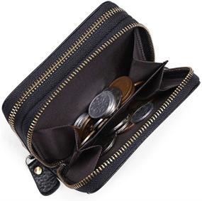 img 2 attached to 👛 GOIACII Women's Genuine Leather Wallet with RFID Blocking Technology - Stylish Handbags & Wallets