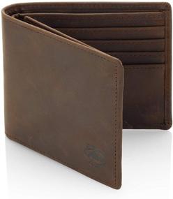 img 1 attached to 💼 Stealth Mode Leather Wallet: Stylish Men's Accessory for Wallets, Card Cases, and Money Organizers