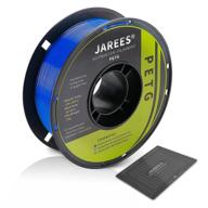 jarees blue petg filament 1: premium quality for all your 3d printing needs logo