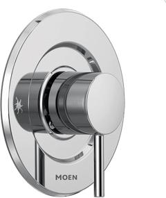 img 4 attached to 💧 Moen T3291 Align Moentrol Volume Control Shower Valve Trim Kit | Modern Design | Chrome Finish | Valve Required