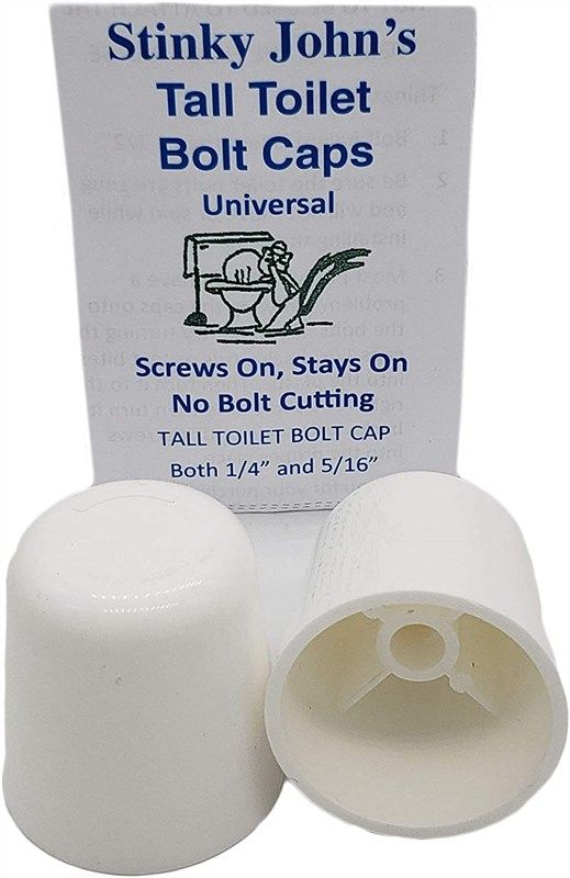 stinky johns tall toilet bolt 로고