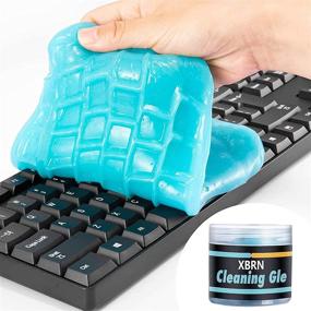 img 4 attached to 🧴 Computer Cleaning Gel, Laptop Keyboard Cleaner, Dust Cleaner Putty, Car Cleaner Gel, Mud Slime for Car Cleaning Supplies