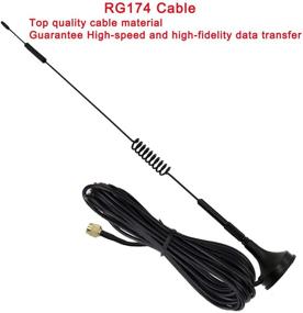 img 1 attached to 📶 Высокопроизводительная (2Pack) 4G LTE антенна 12Dbi с разъемом SMA Male - Усилите ваш сотовый сигнал!