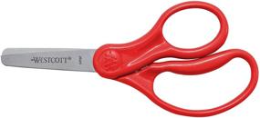 img 2 attached to ✂️ Westcott 5-Inch Blunt Safety Scissors for Kids, Assorted Colors, 6-Pack - Suitable for Both Right and Left-Handed Users (16454)