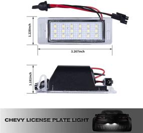 img 1 attached to License Assembly Compatible Corvette Cadillac