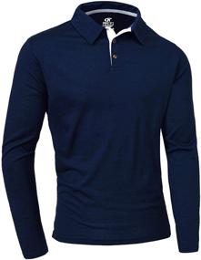 img 4 attached to YuKaiChen Sleeve Shirts Designed T Shirts Men's Clothing
