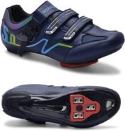 🚴 high-performance unisex cycling shoes for peloton bike | men's & women's spin shoes with look delta cleats for road biking & indoor riding | spd clip on compatible logo