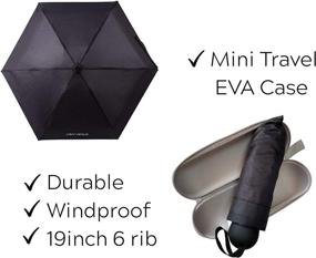 img 1 attached to ☂️ Windproof Vibrant Compact Umbrella: Durable Design for Optimal Performance