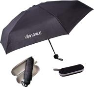 ☂️ windproof vibrant compact umbrella: durable design for optimal performance logo