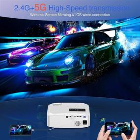 img 4 attached to Projector GROVIEW Synchronize Smartphone Compatible Office Electronics