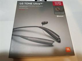 img 3 attached to LG Tone Ultra Se HBS-835S: Black Neckband Earbuds with JBL Sound - Bluetooth Wireless Stereo Experience