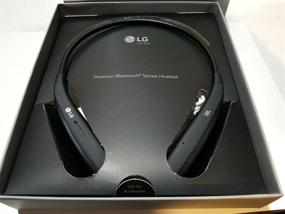 img 2 attached to LG Tone Ultra Se HBS-835S: Black Neckband Earbuds with JBL Sound - Bluetooth Wireless Stereo Experience