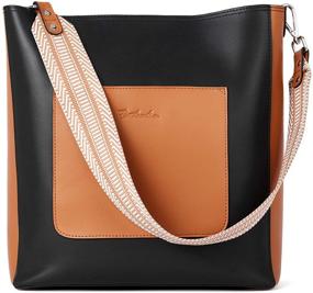 img 4 attached to 👜 BOSTANTEN Designer Shoulder Crossbody Women's Handbags & Wallets - Stylish Hobo Bags