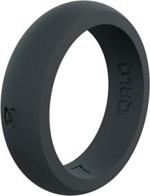 img 4 attached to 💍 QALO Women's Classic Silicone Rings: Durable and Stylish Bands for an Active Lifestyle