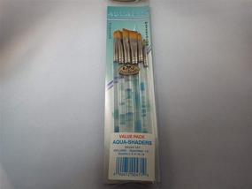 img 2 attached to 6-Piece Royal and Langnickel Aqualon Short Handle Shader Paint Brush Set