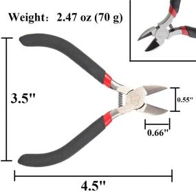 img 3 attached to Cutter Diagonal Cutting Pliers Nippers